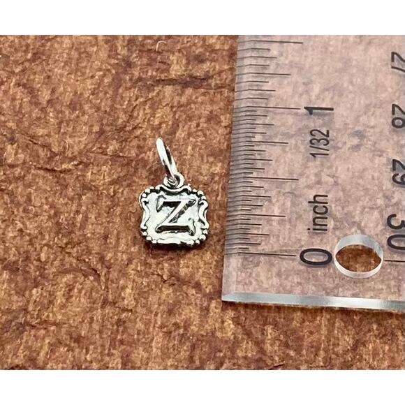 Waxing poetic insignia initial charm - Picture 6 of 12